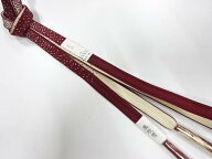 未使用品　正絹　手組帯締め【着】【和装小物】