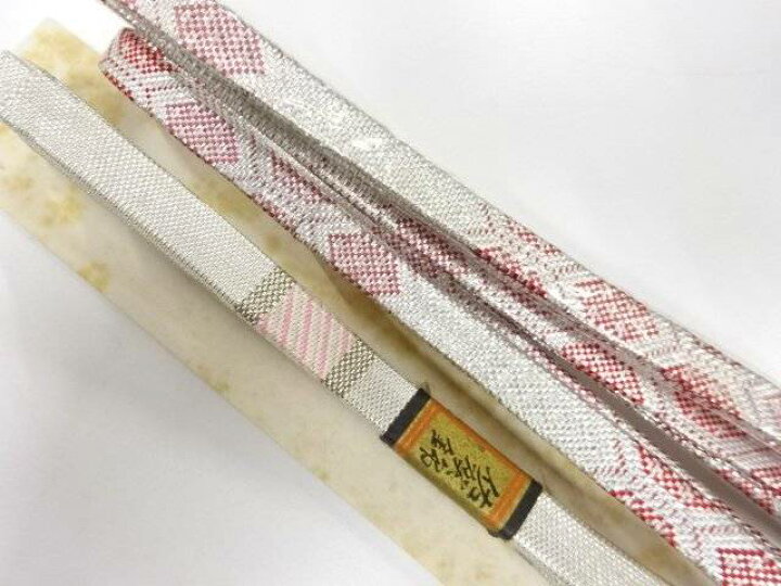 楽天市場】 未使用品 正絹 佐賀錦帯締め 2本セット【着】【和装小物 