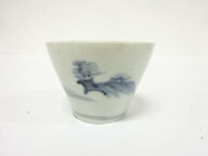 初期伊万里　染付　蕎麦猪口【中古】【道】