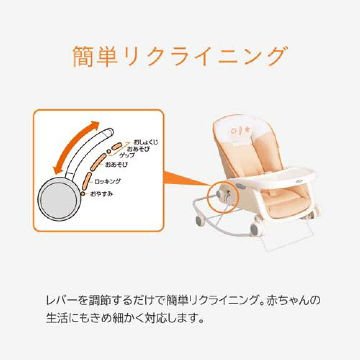 楽天市場】【1種類を選べる】プルメアS コンビ Combi ベビーラック  