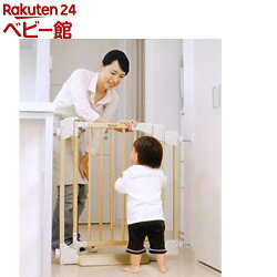 木のオートロックゲート