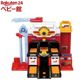 ちびっこバス タヨ 動く消防署プレイセット(1セット)【バンダイ】