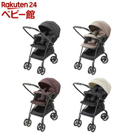 アップリカ ラクーナクッション AH(1台)[ベビーカー A型 両対面 オート4輪 軽量 Laxuna]