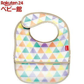 ピジョン はじめての離乳食エプロン フラッグ柄(1枚入)