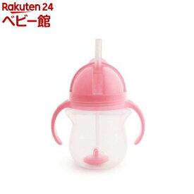 クリック・ウエイトストローマグ ピンク(1個)【マンチキン(munchkin)】