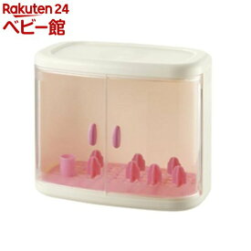 のせのせミルクボックス 保管ケース(1個)【リッチェル】[お食事グッズ ベビー食器 ほ乳びんケース]