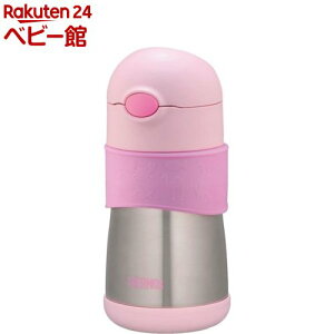サーモス 真空断熱ベビーストローマグ ピンク FFH-290STP(1コ入)【サーモス(THERMOS)】