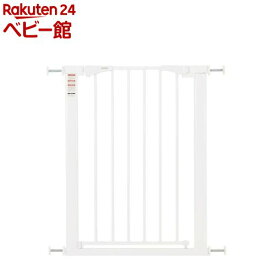 ベビーセーフティオートゲート スリムS ホワイト(1台)[ベビーゲート 突っ張り 61〜71cm幅]