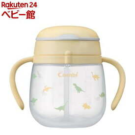 ラクマグ 漏れないストロー240Rダイナソー YG(1個)【コンビ】