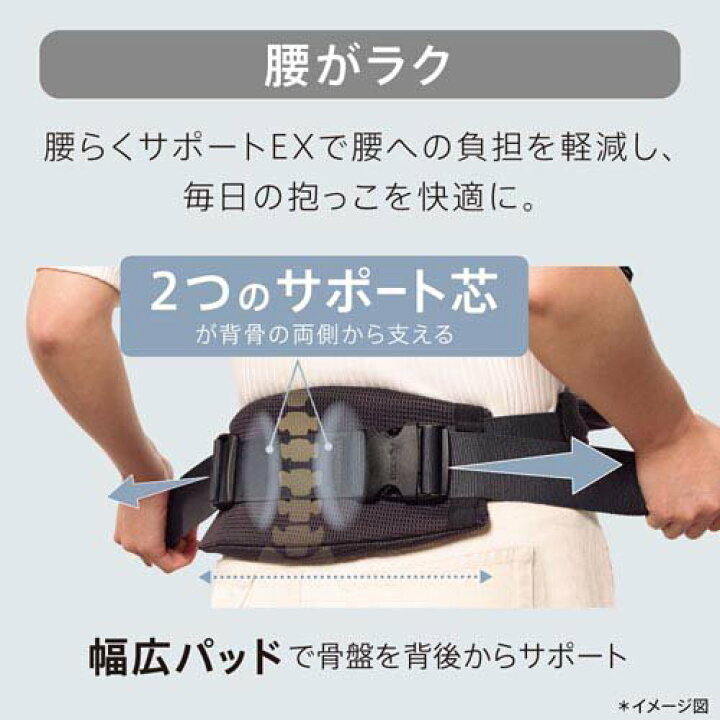 楽天市場】【1種類を選べる】アップリカ ラクリス 抱っこ紐(1個 