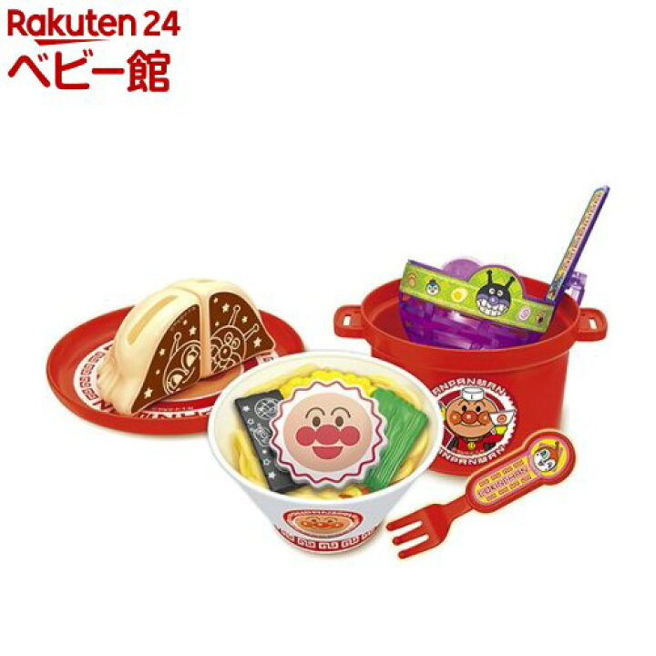 楽天市場】湯切りでチャッチャッ！アンパンマンラーメンセット(1セット 