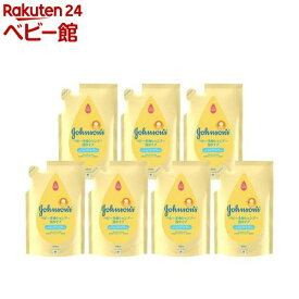 ジョンソン ベビー全身シャンプー 泡タイプ 詰替用(350ml*7袋セット)【ジョンソン・ベビー(johnson's baby)】[ベビーソープ 新生児 ベビーウォッシュ 詰め替え]
