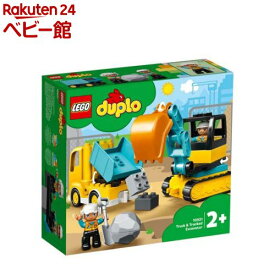 レゴ(LEGO) デュプロ トラックとショベルカー 10931(1セット)【レゴ(LEGO)】[おもちゃ 玩具 男の子 女の子 子供 2歳 3歳 4歳 5歳]