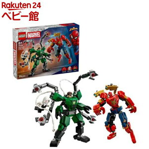 ���S LEGO �}�[�x�� �X�p�C�_�[�}���ƃh�b�N�E�I�b�N�̃��J�X�[�c�Ό� 76338(1��)�y���S(LEGO)�z