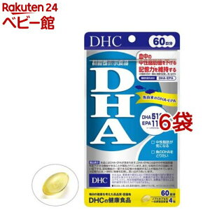 DHC DHA 60(240(121.2g)*6܃Zbg)yDHCTvg@Nz