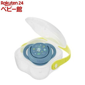 テテオおしゃぶり 除菌のできるケース付 入眠ナビ サイズS(うちゅう)(1個)【コンビ】