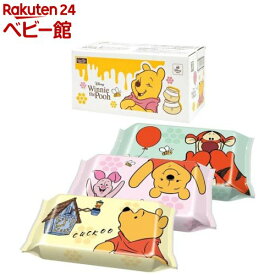 おしりふき くまのプーさん ディズニ(80枚×20個)【レック】