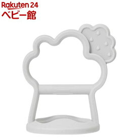 にぎにぎ歯がため クラウド グレー(1個)【D by DADWAY（ディーバイダッドウェイ）】