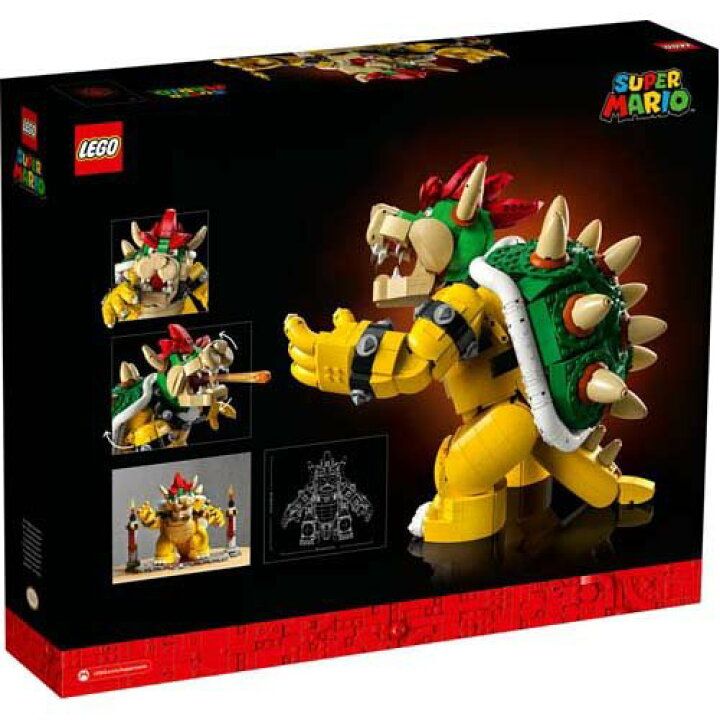 楽天市場】レゴ(LEGO) マリオ スーパーマリオ 大魔王クッパ(TM) 71411  
