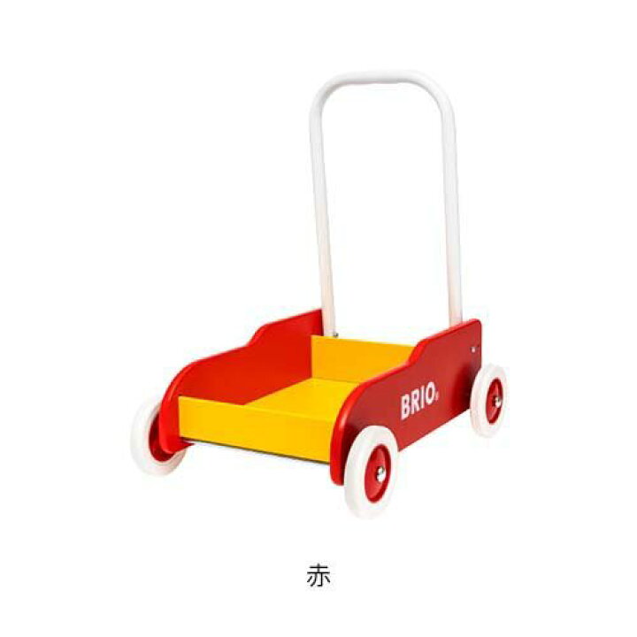 楽天市場 手押し車 1台 ブリオ Brio おもちゃ 遊具 手押し車カタカタ 楽天24 ベビー館