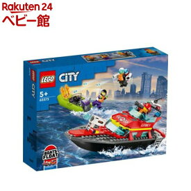 レゴ(LEGO) シティ 消防レスキューボート 60373(1セット)【レゴ(LEGO)】[おもちゃ 玩具 プレゼント 5歳 6歳 7歳]