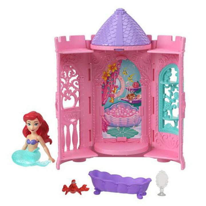 楽天市場】ディズニープリンセス かさねるおしろ プリンセスとちいさな 