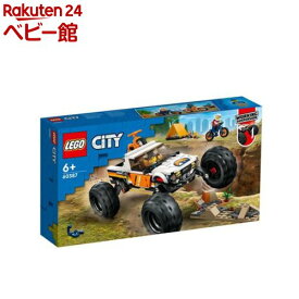 レゴ(LEGO) シティ 4WDオフロード・アドベンチャー 60387(1セット)【レゴ(LEGO)】[おもちゃ 玩具 男の子 女の子 子供 5歳 6歳 7歳 8歳]