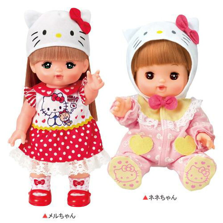 楽天市場 ハローキティ メルちゃん ネネちゃん 1セット パイロットインキ おもちゃ 遊具 人形ぬいぐるみ 楽天24 ベビー館