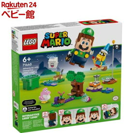 【18日10:00~21日9:59 エントリーで最大7倍】レゴ(LEGO) スーパーマリオ ルイージとぼうけん！ 71440(1個)【レゴ(LEGO)】[おもちゃ 玩具 プレゼント 5歳 6歳 7歳]