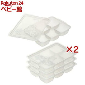 ムーミンベビー わけわけフリージング ブロックトレーR 50(4個入×2セット)