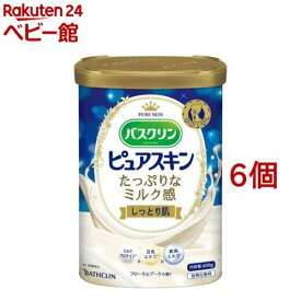 バスクリン ピュアスキン しっとり肌(600g*6個セット)【バスクリン】