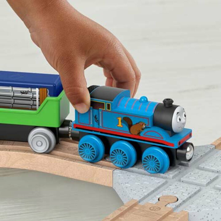 楽天市場】きかんしゃトーマス FP木製レールシリーズ トーマスのレール 