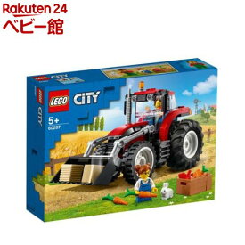 レゴ(LEGO) シティ トラクター 60287(1セット)【レゴ(LEGO)】[おもちゃ 玩具 男の子 女の子 子供 4歳 5歳 6歳 7歳]