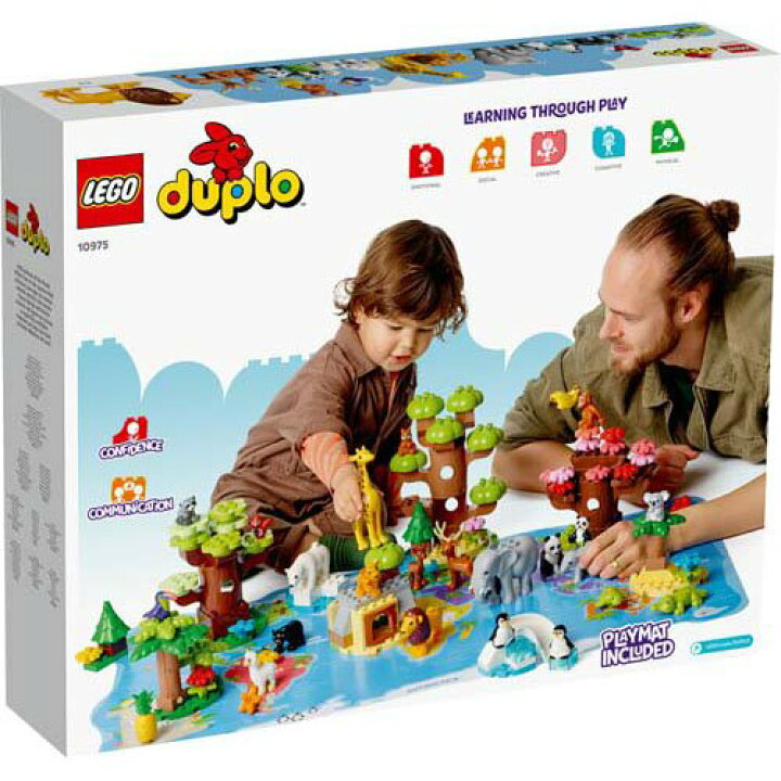 楽天市場】レゴ(LEGO) デュプロ デュプロのまち 世界のどうぶつ 10975 
