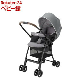 アップリカ カルーンエアー AD グレー GR(1台)【アップリカ(Aprica)】[ベビーカー A型 両対面 軽量 振動吸収]