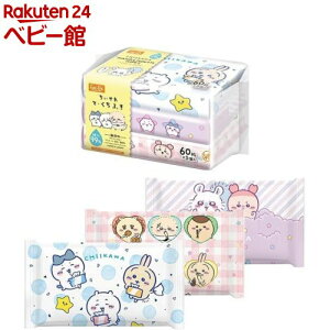 ちいかわ 手口ふき(60枚×3個)【レック】