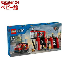 レゴ(LEGO) シティ 消防署と消防車 60414(1個)【レゴ(LEGO)】[おもちゃ 玩具 男の子 女の子 子供 5歳 6歳 7歳 8歳]