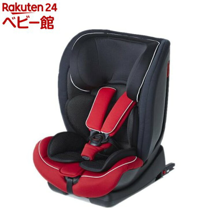 楽天市場 Isofix 1歳からのハイバックチャイルドジュニアシート ハーネス5点式タイプ レッド 1台 日本育児 チャイルドシート ジュニアシート 楽天24 ベビー館