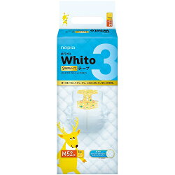 ★送料無料★ネピアWhitoテープMサイズ3時間タイプ52枚*4コ王子ネピアOjiNepiaおむつ・トイレ・お風呂・ケアグッズおむつ(テープタイプ)【あす楽対応】