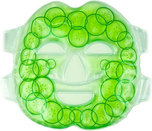 ジェルフェイスマスク アイシングフェイスパック グロウマスク アイシングサポーター ゲルアイスパック 肌鎮静 肌美容 毛穴ケア むくみ解消 日焼け後 解熱効果 目疲労緩和 冷温両用 美容パ