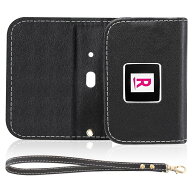 Rakuten WiFi Pocket Platinum専用 モバイルルーター ケース カバー あり フリップタイプ マグネット式 …