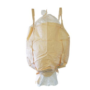 フレコンバック 001-7 丸型 1000L 10枚 / 100枚 1100φx1100H 上部全開 下部半開 排出口あり フレコンバッグ バージン材 コンテナバッグ フレキシブルコンテナ 【食品衛生法適合】 大型土のう 土のう