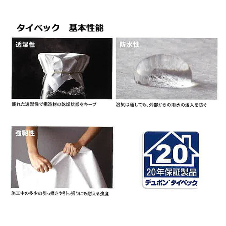 デュポン タイベック シルバー つかう 6本セット