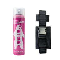 【2026年9月9日出荷予定】熊スプレー 熊一目散 280ml バイオ科学 熊撃退スプレー ホルダー付き 国産 日本…