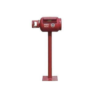 eボンベポスト #横 1個 SANKA 置き型 おしゃれ かわいい カフェ 郵便 一戸建て用 郵便受け 個人宛配送不可