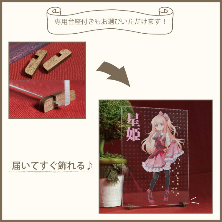楽天市場】アクリル フォトパネル オリジナル 印刷 パック A5サイズ  