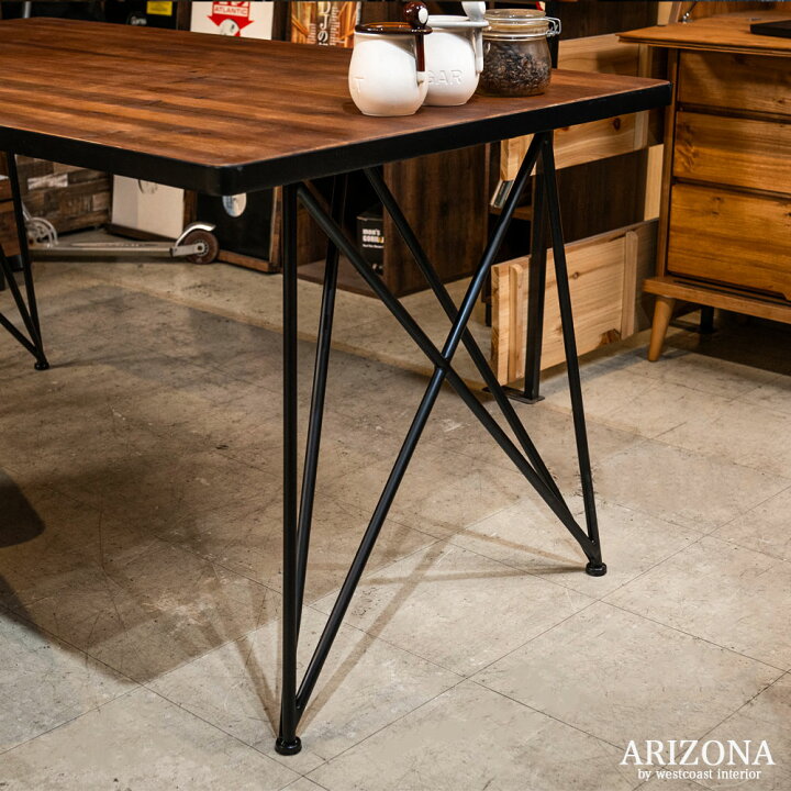 楽天市場】【ARIZONA-DINING】ダイニングテーブル 幅150 4人掛け 6人 