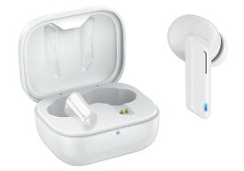 Bluetooth5.1 完全ワイヤレスステレオイヤホン 高音質 充電ケース付【ホワイト】(BL114)