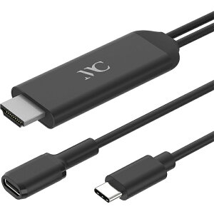 HDMI�ϊ��P�[�u�� iPhone��p USB-C���p(KD265)