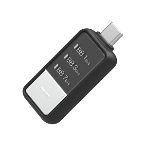 Bluetooth FM�g�����X�~�b�^�[ USB-C�d���C�R���C�U�[�t 3�o���h(KD286)
